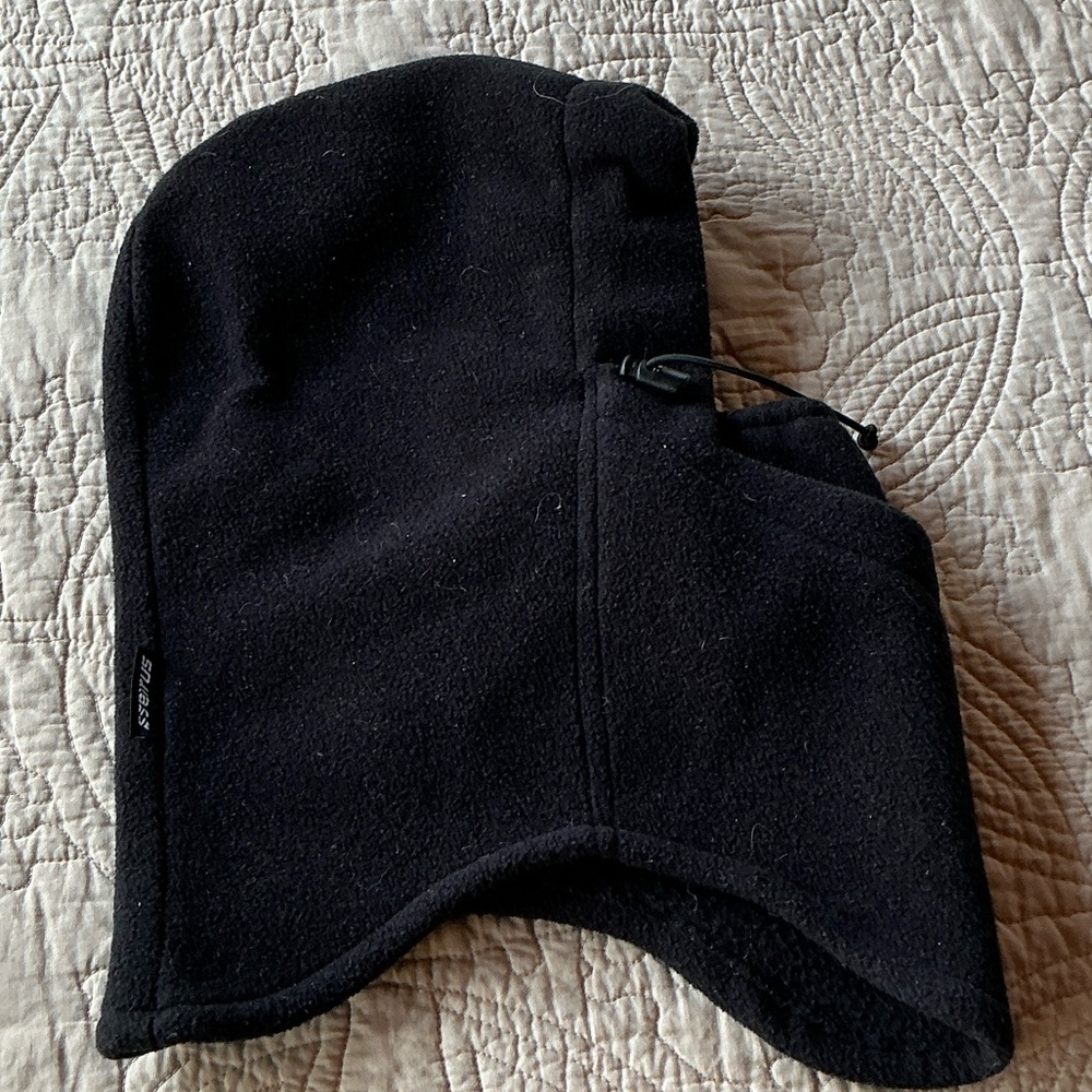 Seirus Innovatio Black Fleece Hat/balaclava